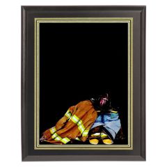 Fire Department Recognition Plaque