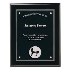 Black Azienda Acrylic Front Plaque