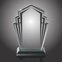 Impero Acrylic Award with Black Accenting