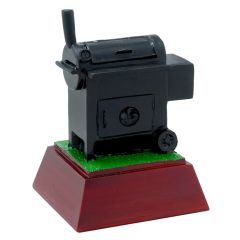 Smoked BBQ Colorful Resin Award
