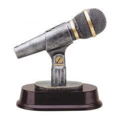 Singing Microphone Trophy