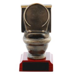 Toilet Bowl Golden Throne Award