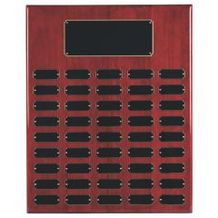 Multi-Plate Big Rosewood Recognition Plaque