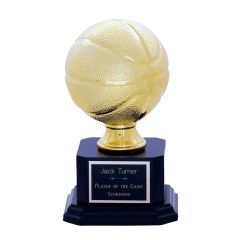 Golden Basketball Trophy