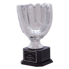Monumental Mitt Silver Achievement Trophy