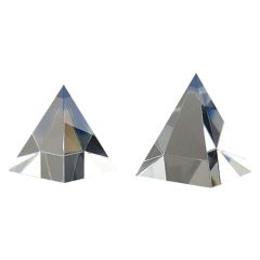 Cobalt Pointe Crystal Pyramid Trophy