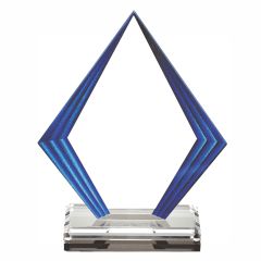 Step Edge Acrylic Pentagon Award