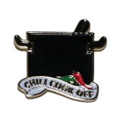 Chili Cook-Off Colored Lapel Pin