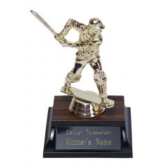 Golden Figure Cricket Trophy