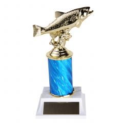Big Catch Trout Trophy with Customizable Column
