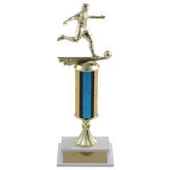 Tall Column Men's Soccer Trophies