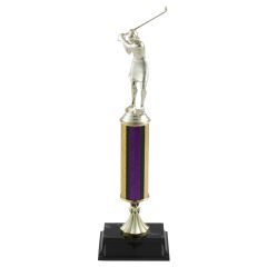 Tall Column Ladies Golfing Trophies