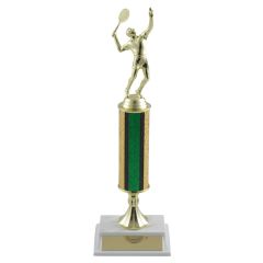 Tall Column Men's Tennis Trophies