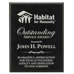 Outdoor Acrylic Plaque - Black
