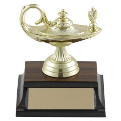 Lamp of Knowledge Basic Scholastic Trophy