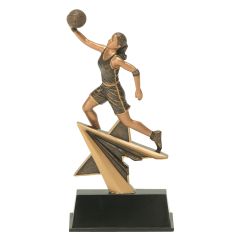Star Power Female Basketball Resin Award