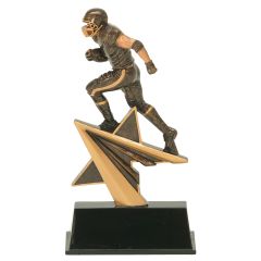 Star Power Football Resin Award
