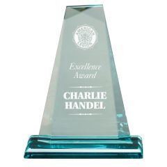 Top Achievement Peak Jade Green Acrylic Awards