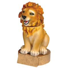 Lion Mascot Bobble Head Trophy