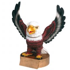 Eagle Mascot Bobble Head Trophy