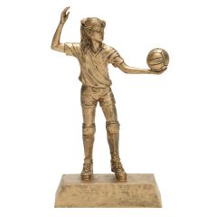 Golden Ladies Volleyball Serve Resin Award
