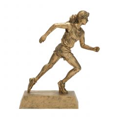 Golden Ladies Track Runner Resin Award