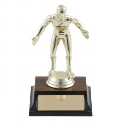 Golden Figure Men's Wrestling Trophies