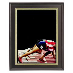 Female Track Recognition Plaque