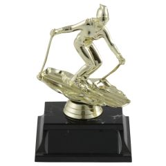Standard Customizable Skiing Trophies