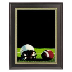 Color Football Appreciation Plaque