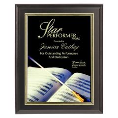 Sheet Music Award Plaque