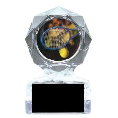 Clear Geometric Tennis Acrylic Awards
