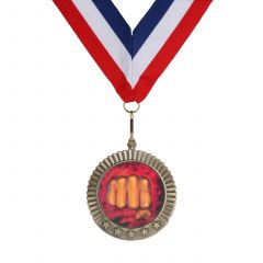 Five Star Karate Fist Medals