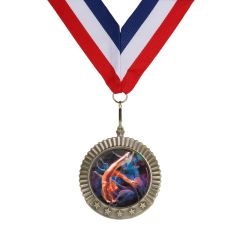 Five Star Ladies Gymnastics Medallion