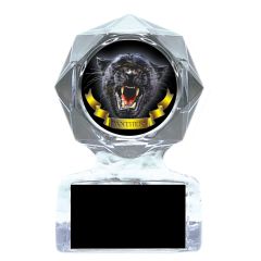 Ultimate Panther Mascot Acrylic Star Award