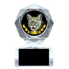 Ultimate Cougar Mascot Acrylic Star Award