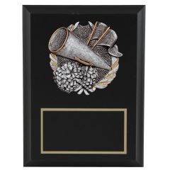 Metallic Victory Resin Cheerleading Plaques