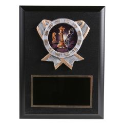 Colorful Resin Chess Disk Plaque