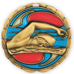 Colorful Light Catching Swim Medallions