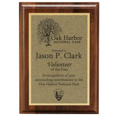 AcrylaThin Appreciation Plaques - Moss