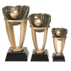Resin Tower Baseball Trophy