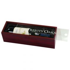 Rosewood Wine Box with Acrylic Lid