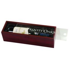 Rosewood Wine Box with Acrylic Lid
