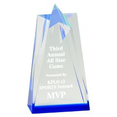 Andrea Blue Star Acrylic Award - Small