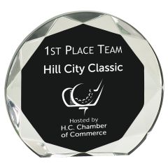 Black Sunburst Acrylic Award