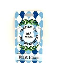 Color 2-Sided Bag Tags - vacation