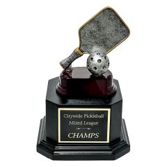 Pickleball Trophy with Perpetual Base