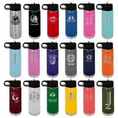 20oz Insulated Water Bottle with Lid