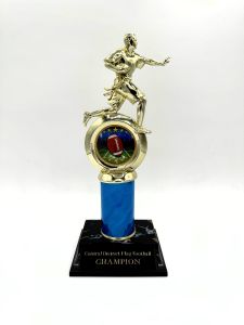 Colorful Flag Football Trophy
