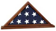 Genuine Walnut Flag Case
